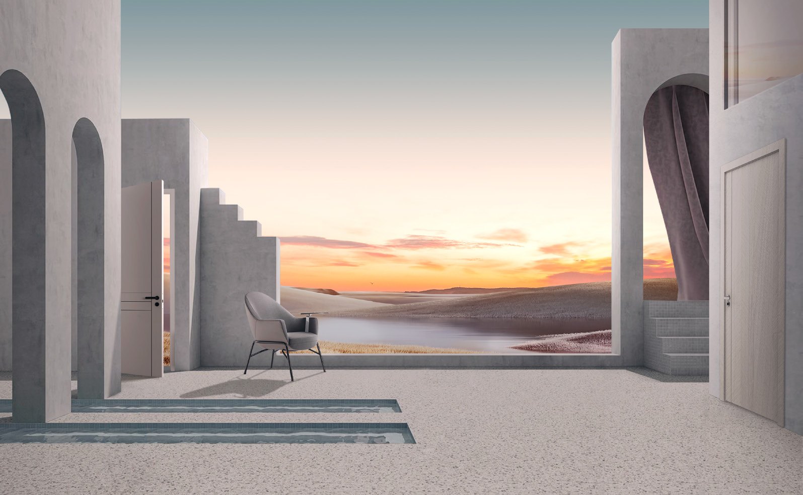 Sunset Terrace Loft